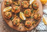 Decadent Old Bay Crab and Cheese Stuffed Mushrooms