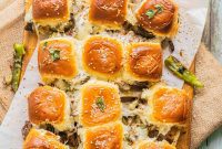 Irresistible Philly Cheesesteak Sliders