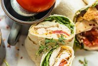 Ultimate Chicken Bacon Ranch Wrap