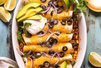 Your Easiest Ever Slow Cooker Chicken Enchiladas