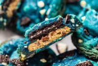 Irresistible Blue Monster Cookies