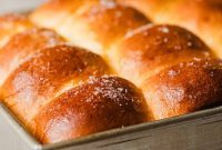 Pillowy Brioche Dinner Rolls