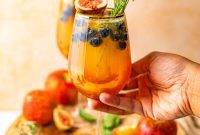 Crisp White Sangria Delight