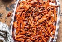 Candied Honey Brown Sugar Carrots