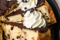 Decadent Chocolate Chip Cheesecake