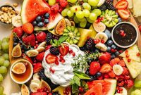 Vibrant Fruit Grazing Board
