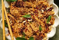 Creamy Spicy Peanut Noodles