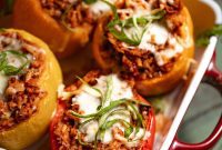 Homestyle Italian Stuffed Peppers