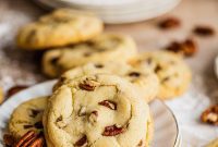 Aromatic Vanilla Bean Pecan Butter Cookies