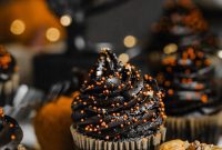 Velvet Noir Cupcakes