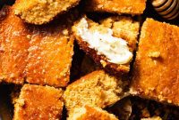 Golden Honey Butter Cornbread