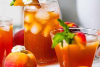 Southern Peach Sweet Tea