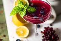 Azure Lemon Bliss Martini