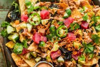 Tropical Poke Nachos