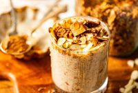 Creamy Almond Butter Overnight Oats
