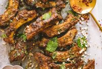 Sticky Thai Peanut Ribs