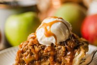 Golden Caramel Dutch Apple Pie