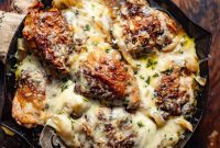 Melt-in-Your-Mouth Slow Cooker French Onion Chicken