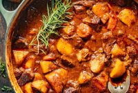 Hearty Stovetop Beef Stew