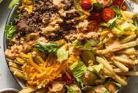 Big Mac Burger Bowl