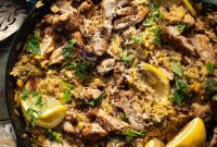 Zesty Lemon Chicken Orzo