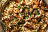 Delicious Garlic Parmesan Chicken Pasta