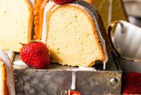 Luscious Whipped Cream Pound Cake