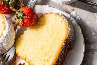 Velvet Mascarpone Pound Cake