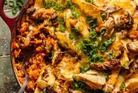 Loaded Cheesy Mexican Chicken and Rice