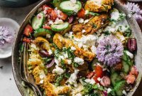 Vibrant Mediterranean Chicken Bowl