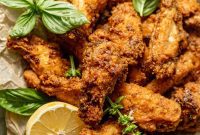 Zesty Lemon Pepper Wings
