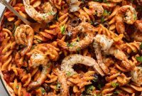 Spicy Shrimp Puttanesca