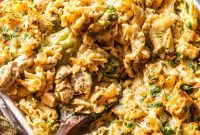 Creamy Chicken and Broccoli Alfredo Bake