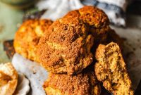 Golden Sweet Potato Biscuits