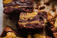 Decadent Brookie Bars