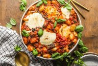 Savory Sausage and Spinach Gnocchi Casserole