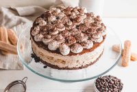 No-Bake Coffee Mascarpone Cheesecake