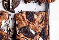 Ultimate Oreo Stuffed Brownies