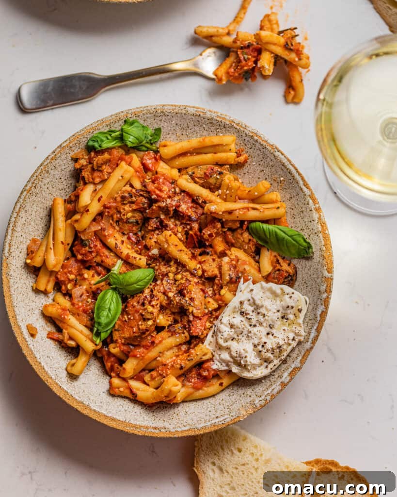 pasta in a bowl