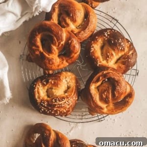 brioche pretzels