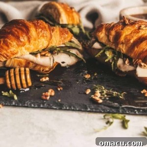 honey and thyme croissants