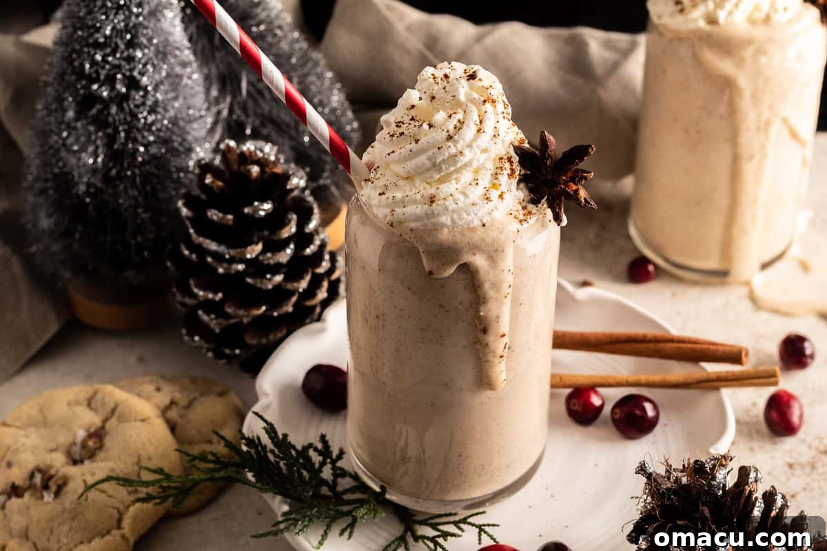 Ingredients for Bourbon Eggnog on a counter