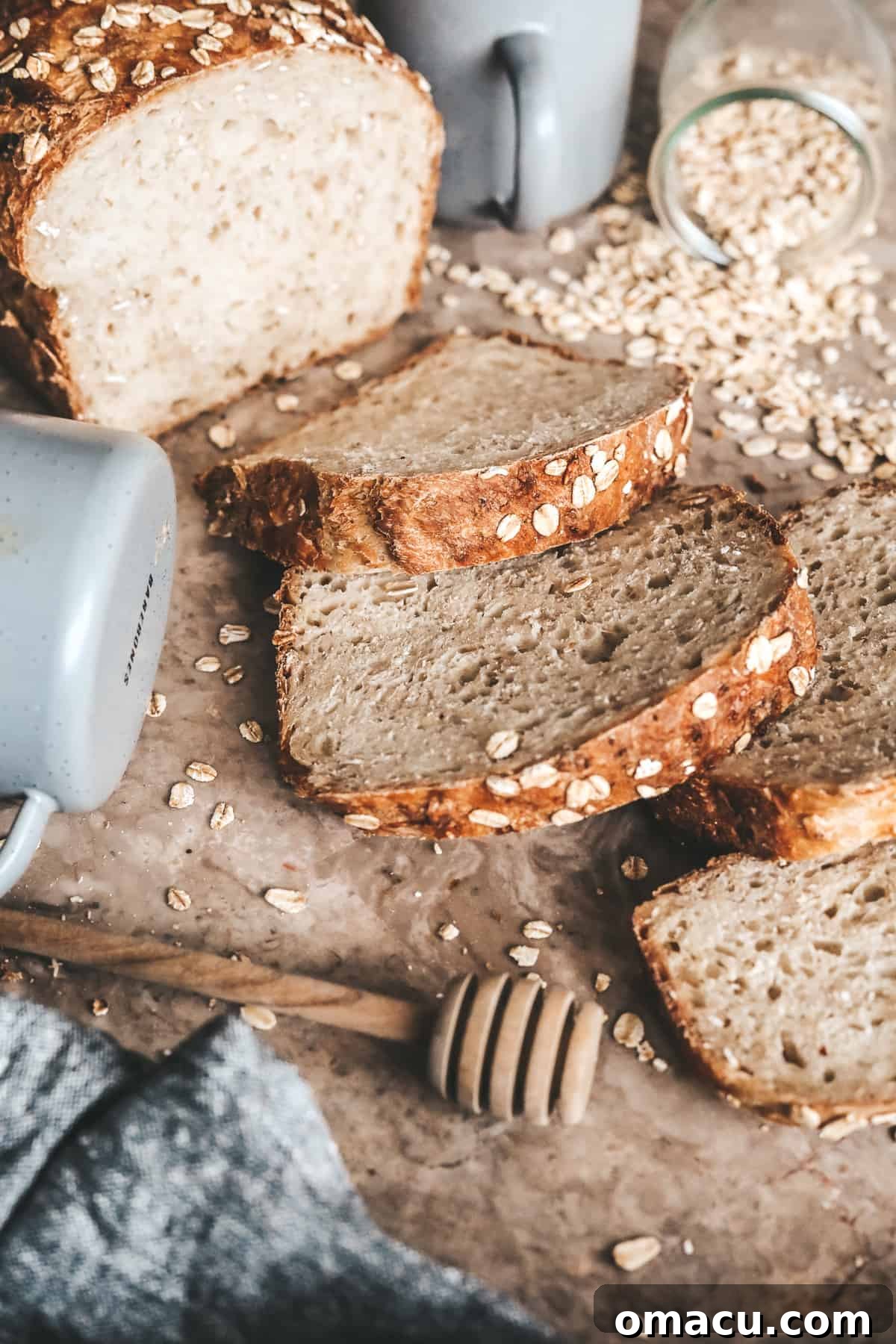 A placeholder image, typically used to illustrate bread storage methods or freshness.