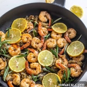 Garlic and Herb Shrimp with Whipped Feta