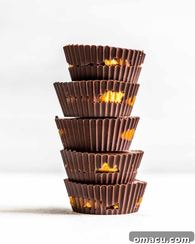 A close-up view of the smooth, golden salted caramel cooling elegantly in a glass jar, ready for use.