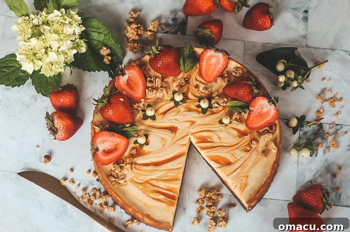 Close-up of the Apricot Cream Tart, showing the thick, creamy filling and the golden-brown cookie crust.