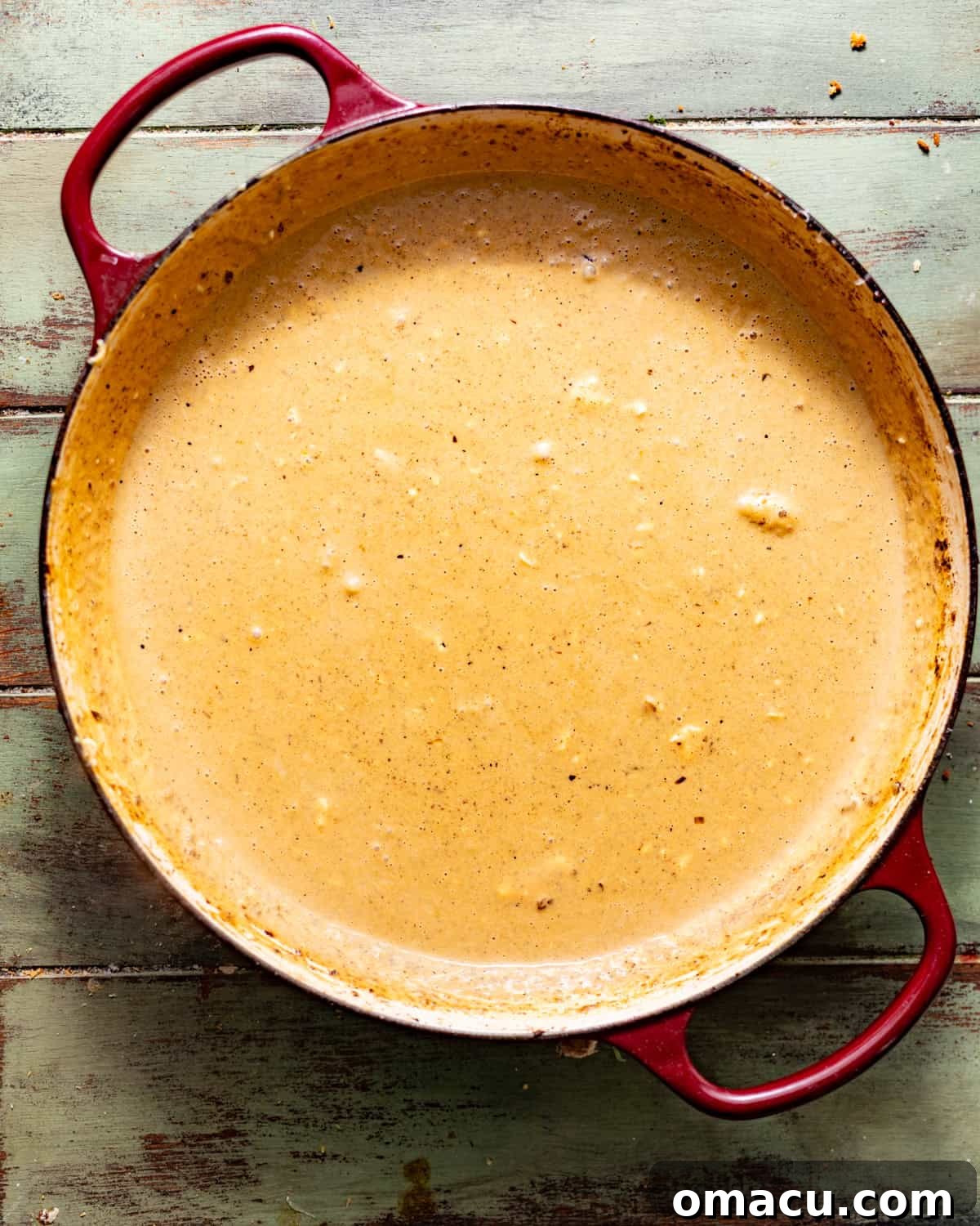 creamy rasta pasta sauce in a large skillet.