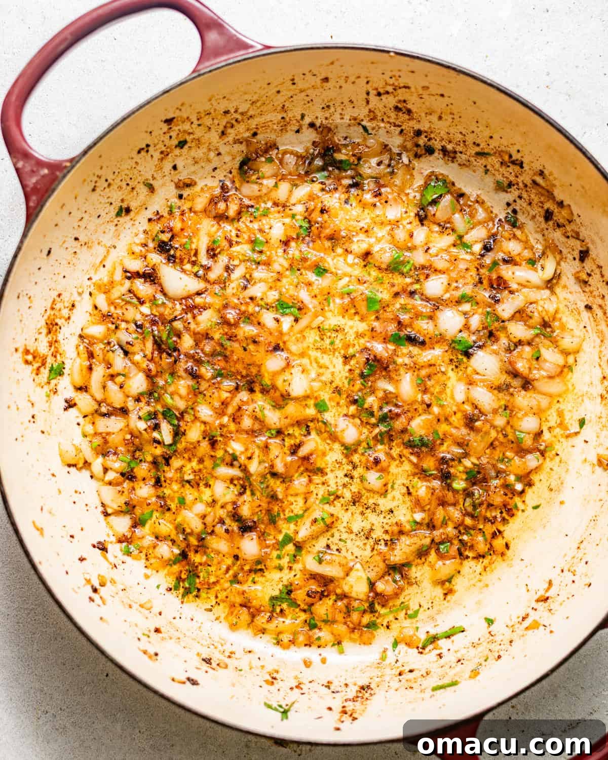 Garlic Butter Chicken Bites Recipe — Quick Savory Weeknight Meal 6 garlic butter sauce in a skillet.
