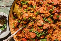 One-Pot Cajun Sausage and Rice