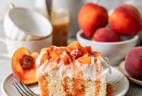 Peach Tres Leches Cobbler Recipe